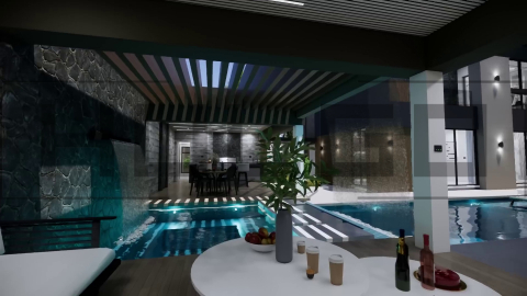 H096 Proiect P+1 22x20m 895mp - HULGO Haus | Proiecte de Case Moderne, Exclusiviste și Funcționale, Design Premium pentru Locuințe de Lux și Eficiență Maximă [18]