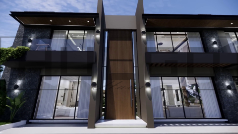 H096 Proiect P+1 22x20m 895mp - HULGO Haus | Proiecte de Case Moderne, Exclusiviste și Funcționale, Design Premium pentru Locuințe de Lux și Eficiență Maximă [1]