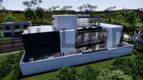 H097 Proiect P+2 24x10m 350mp - HULGO Haus | Proiecte de Case Moderne, Exclusiviste și Funcționale, Design Premium pentru Locuințe de Lux și Eficiență Maximă [9]