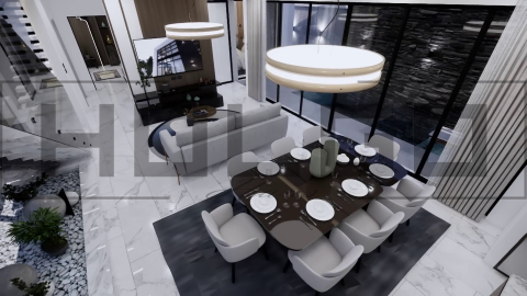 H097 Proiect P+2 24x10m 350mp - HULGO Haus | Proiecte de Case Moderne, Exclusiviste și Funcționale, Design Premium pentru Locuințe de Lux și Eficiență Maximă [15]