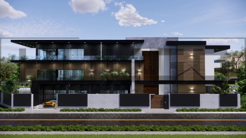 Toate Proiectele - H100 Proiect D+P+2 45x26m 2615mp - HULGO Haus | Proiecte de Case Moderne, Exclusiviste și Funcționale, Design Premium pentru Locuințe de Lux și Eficiență Maximă