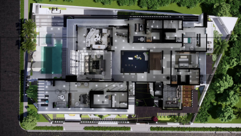 H100 Proiect D+P+2 45x26m 2615mp - HULGO Haus | Proiecte de Case Moderne, Exclusiviste și Funcționale, Design Premium pentru Locuințe de Lux și Eficiență Maximă [4]