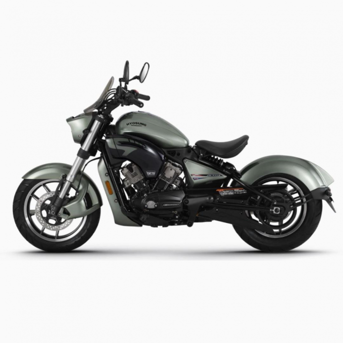 HYOSUNG - Motocicleta GV300 R - verde [1]