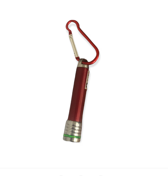 Breloc 2 in 1 Cu Lanterna LED si Laser , Baterii Incluse  [2]