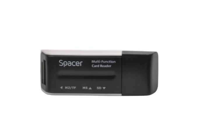 Cititor carduri extern Spacer Spcr-658 - USB 2.0, compatibil SD, microSD, Ms, M2 [2]