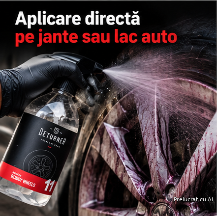 Deturner Bloody Wheels 500 ml + Brush White 21mm - Set Curatare Jante si Zone Dificile [5]