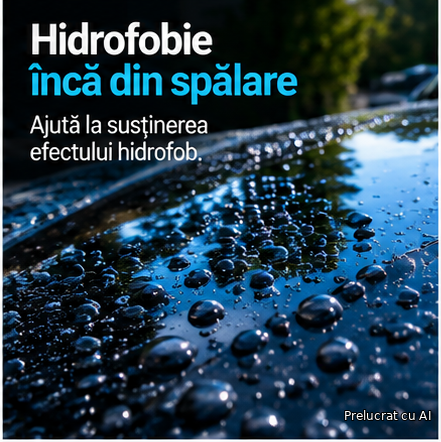 Deturner Ceramic Shampoo - Sampon Auto cu SiO2 pentru Coatinguri Ceramice, Hidrofobie si Luciu Intens 250ml [3]
