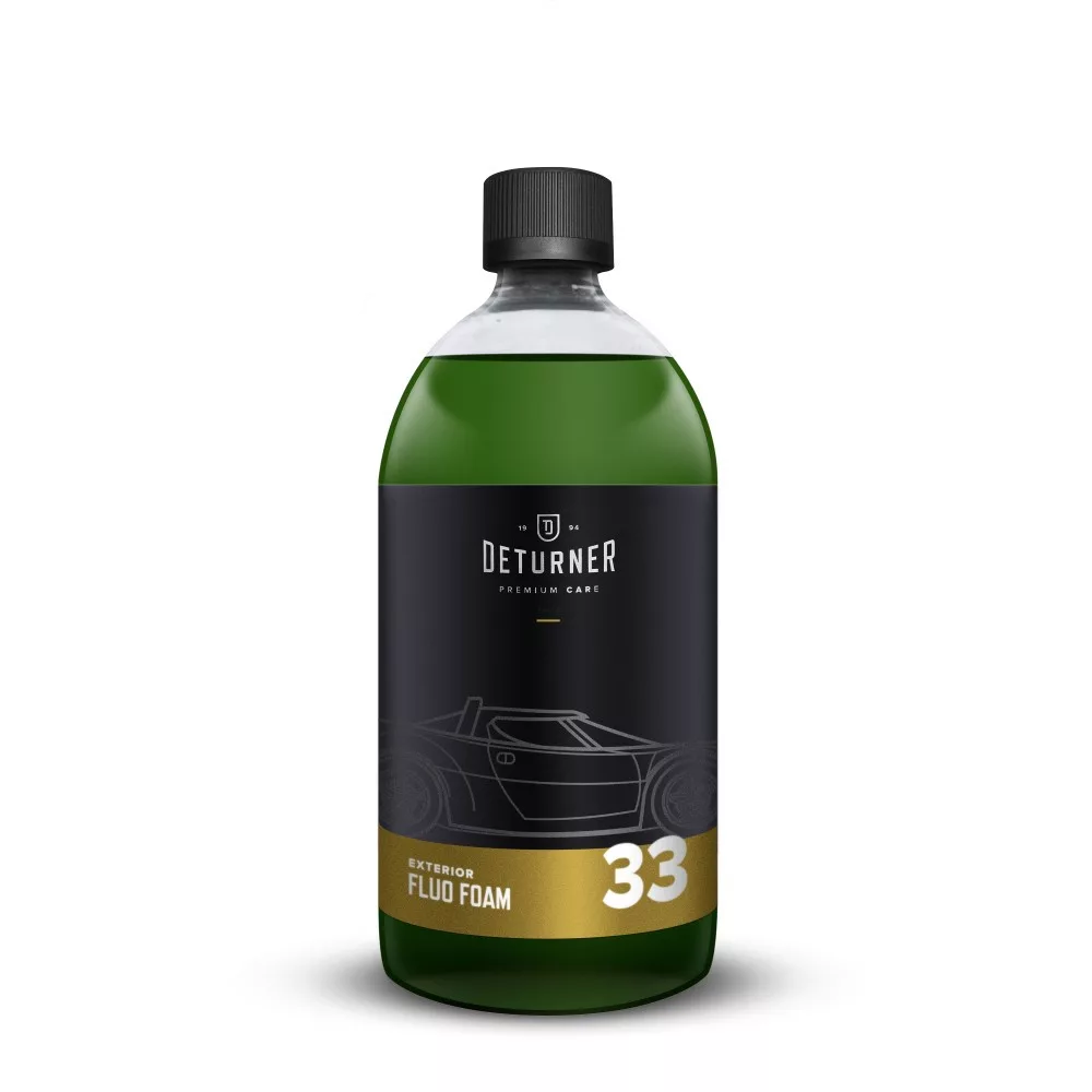 Deturner Fluo Foam 1L + Basic Microfiber Towel - Set Pre-spalare si Intretinere Auto [3]