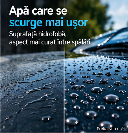 Deturner Wet Coat 500 ml + Basic Microfiber Towel - Set Protectie Rapida Exterior Auto [3]