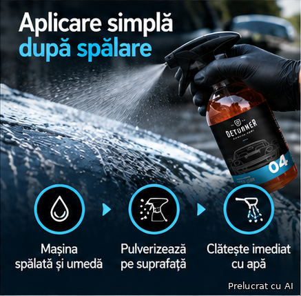 Deturner Wet Coat - Spray cu Efect Hidrofob Instant pentru Aplicare pe Suprafata Umeda [6]