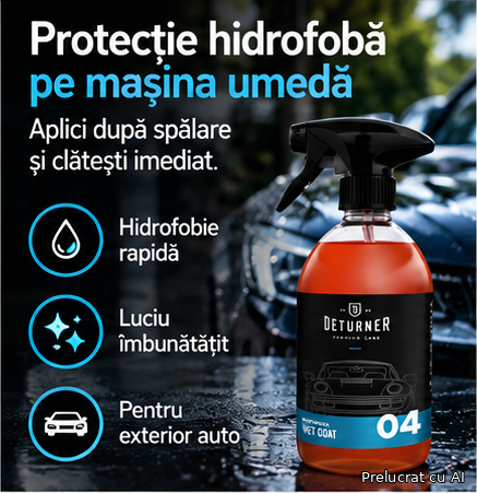 Deturner Wet Coat - Spray cu Efect Hidrofob Instant pentru Aplicare pe Suprafata Umeda [2]