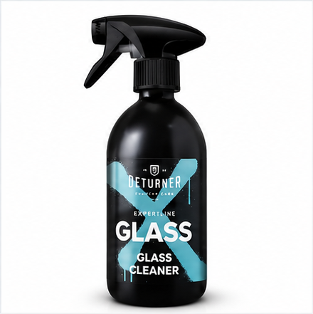 Deturner XpertLine Glass 500 ml si 2 Lavete Waffle Glass Microfiber 400 GSM - Set Profesional Curatare Geamuri [12]