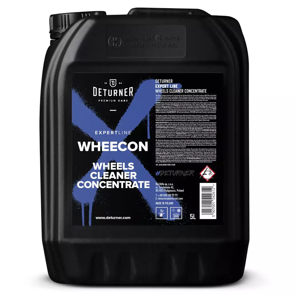 Deturner Wheecon Wheels Cleaner Concentrate 500 ml – detergent alcalin jante și anvelope [5]