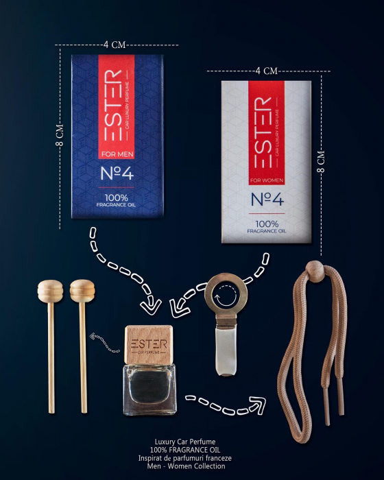 Luxury Car Parfume Ester for Women - 4 Just for you [3]