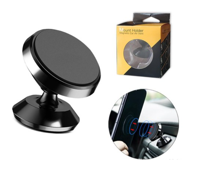 Suport auto pentru telefon , Montaj grila aerisire , Magnetic [2]