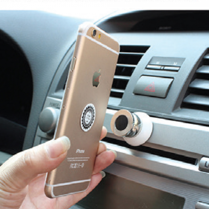 Suport magnetic pentru telefon, cu bandă adezivă [2]