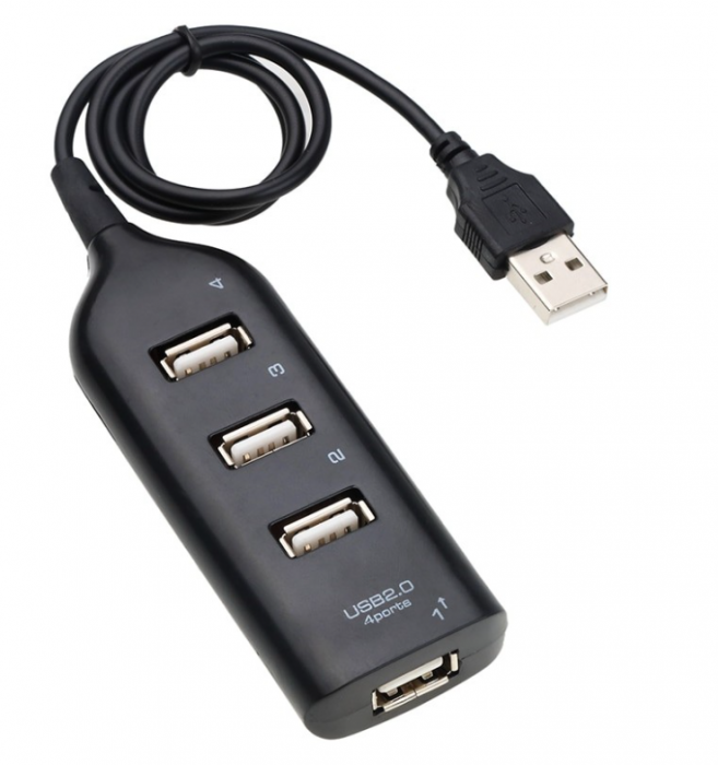 Usb Hub , Usb 2.0 High Speed, 4 Porturi Usb2.0 [3]