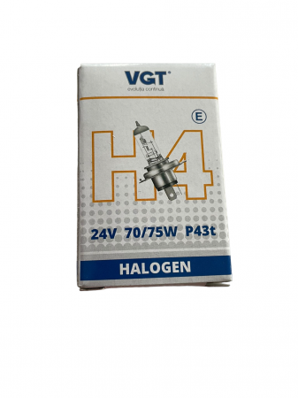 Bec halogen H4 24V 70/75W P43t