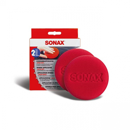 Accesorii Detailing - Burete Moale Pentru Aplicarea Solutiilor, Set 2 Buc Sonax