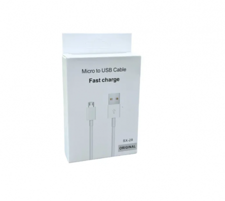 Incarcatoare Auto - Cablu de date MicroUsb Fast Charge SX-28, 1 metru