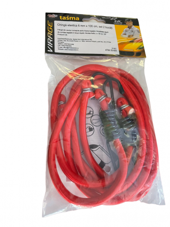 Chingi si accesorii transport - Chingă din cauciuc pentru ancorare bagaje, set 2 buc