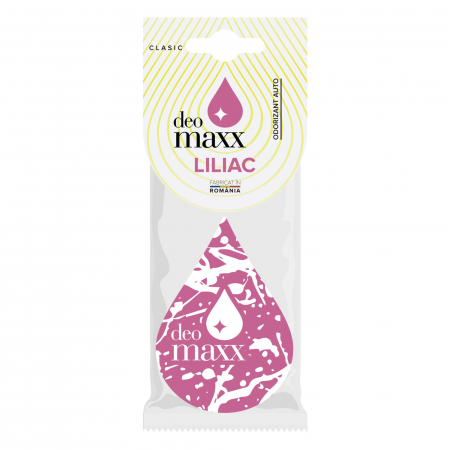 Parfumerie Auto - Deomaxx odorizant clasic picatura – Liliac