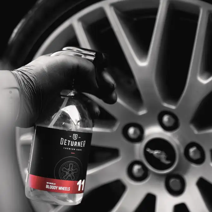 Deturner Bloody Wheels 500 ml + Brush White 21mm - Set Curatare Jante si Zone Dificile [2]