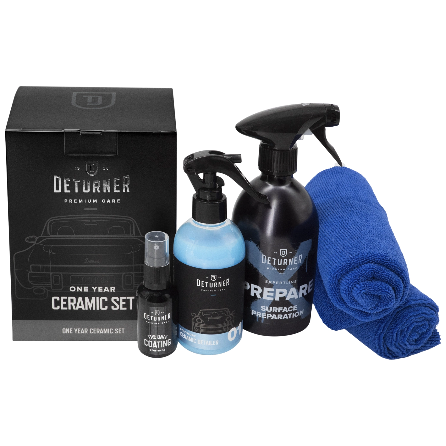 Deturner Ceramic Set – Kit Profesional Protecție Ceramică Auto
