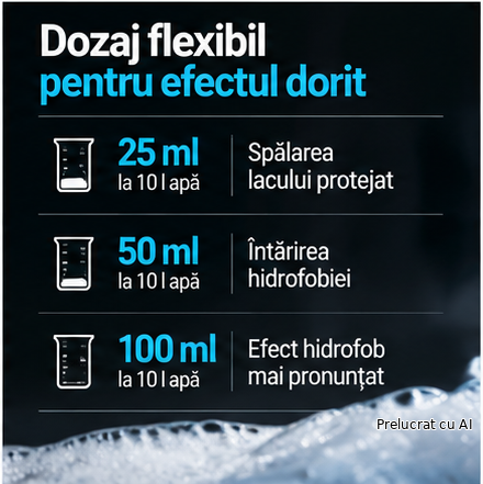 Deturner Ceramic Shampoo 500 ml + Ultra Soft Microfiber - Set Intretinere Suprafete Ceramice [5]