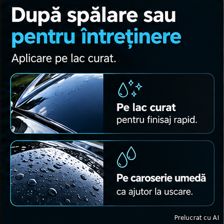 Deturner Finish Quick Detailer - Luciu Instant, Hidrofobie Rapida si Detailing Fara Efort - 250ml [5]