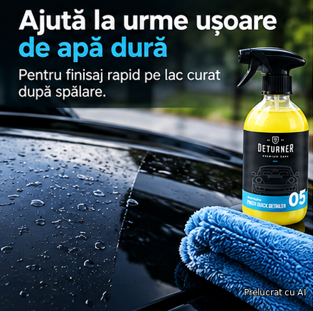 Deturner Finish Quick Detailer - Luciu Instant, Hidrofobie Rapida si Detailing Fara Efort - 250ml [4]