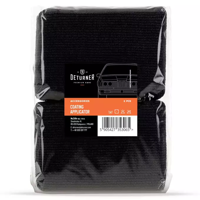 Pre-spalare si Spuma Auto - Deturner Premium Microfiber Applicator set 2 aplicatoare detailing