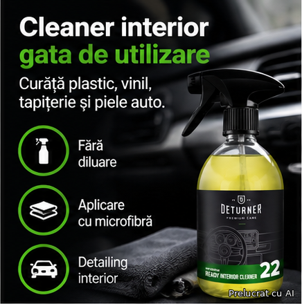 Deturner Ready Interior Cleaner – soluție profesională curățare interior auto [2]