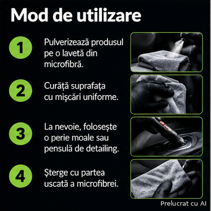 Deturner Ready Interior Cleaner – soluție profesională curățare interior auto [9]