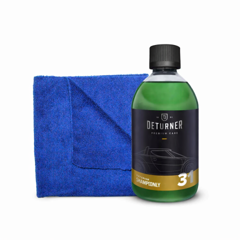 Deturner ShampoONLY 1L + Microfibră Basic 350 GSM - Set Spalare si Intretinere auto