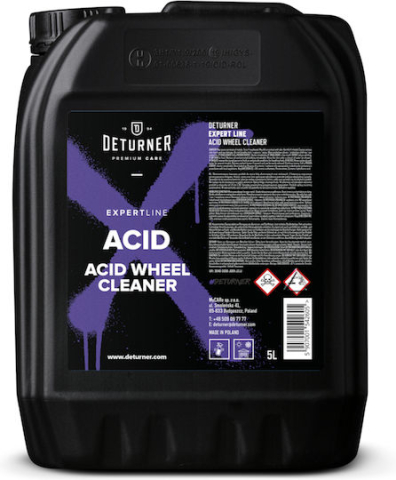 Jante si Anvelope - Deturner Acid Wheel Cleaner detergent acid curatare jante