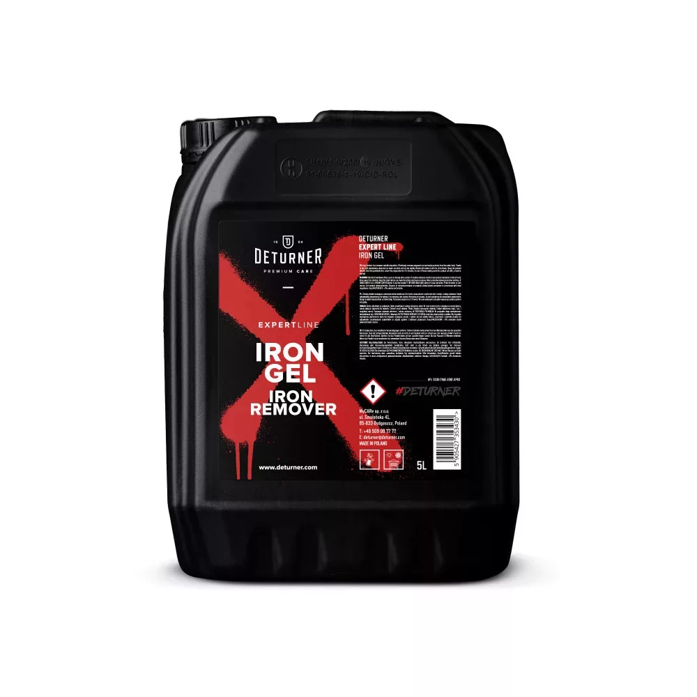Deturner Iron Gel – Decontaminant Metalic Profesional Gel 500 ml
