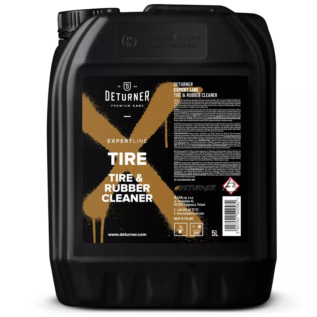 Jante si Anvelope - Deturner Tire and Rubber Cleaner 500 ml curatare anvelope si cauciuc