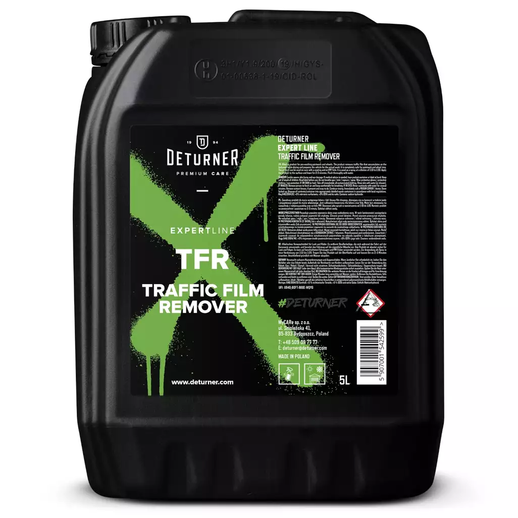 Pre-spalare si Spuma Auto - Deturner Traffic Film Remover Pre Spalare Auto Alcalina 500ml