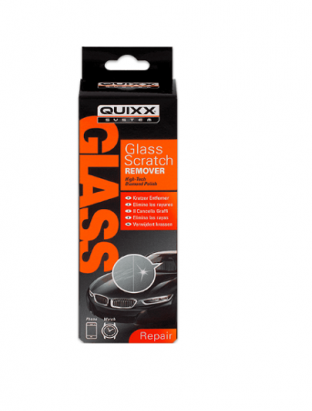 Solutii intretinere sticla - Kit indepartare zgarieturi sticla Quixx Glass Scratch Remover