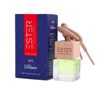 Odorizante auto lichide - Luxury Car Parfume Ester for Men  – 3 Wildman