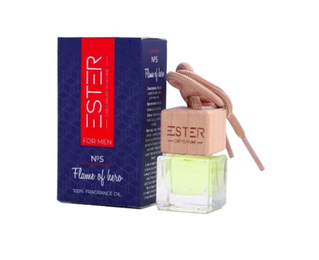 Odorizante auto de agatat - Luxury Car Parfume Ester for Men - 5 Flame of hero