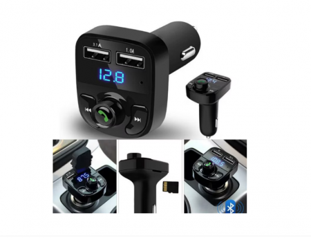 Modulator FM X8 functie Bluetooth transmitator MP3 handsfree [1]