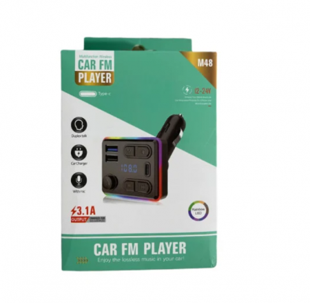 Modulator M48 Bluethoot 2 Usb Qc 3.0 Fast Charge+Tip C  [1]