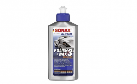 Cosmetica Auto - Polish auto cu ceara Sonax Xtreme Polish + Wax 3 Hybrid NPT 500ml