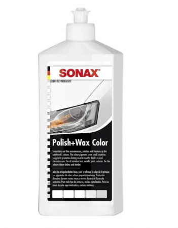 Solutii polish auto - Polish cu Ceara Sonax NanoPro, Alb, 250ml