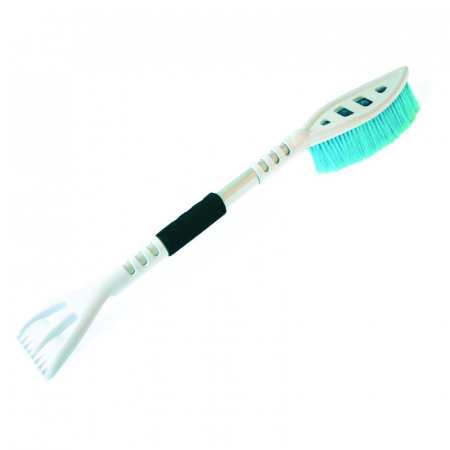 Accesorii Auto Iarna - Racleta Profi cu maner moale – alb-albastru-67cm