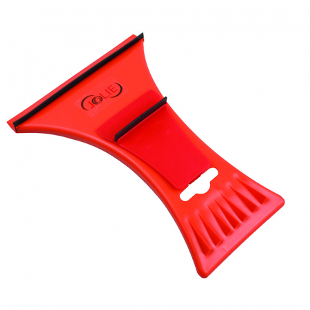 Accesorii Auto Iarna - Racleta standard cu 2 părți și lamelă din cauciuc pentru îndepărtarea apei
