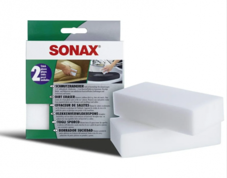Burete melamina indepartare pete, set 2 bucati Sonax Dirt Eraser [1]