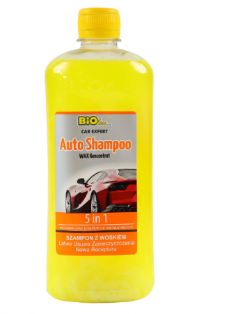 Spuma si detergenti auto - Sampon auto, cu ceara, BioLine 1L
